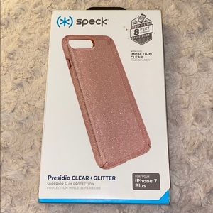 Speck Presidio Clear & Glitter iPhone 7 Plus case